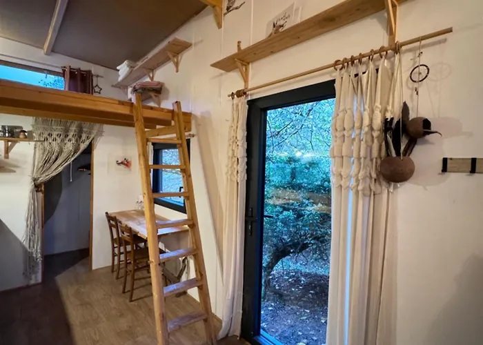 Luxusní stan Tiny House Au Coeur De La Foret